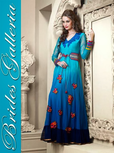 Brides Galleria Embroidered Suits Collection 2013