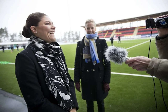 Crown Princess Victoria of Sweden with her husband Crown Prince Daniel visited the Jämtland County located in the region of Norrland