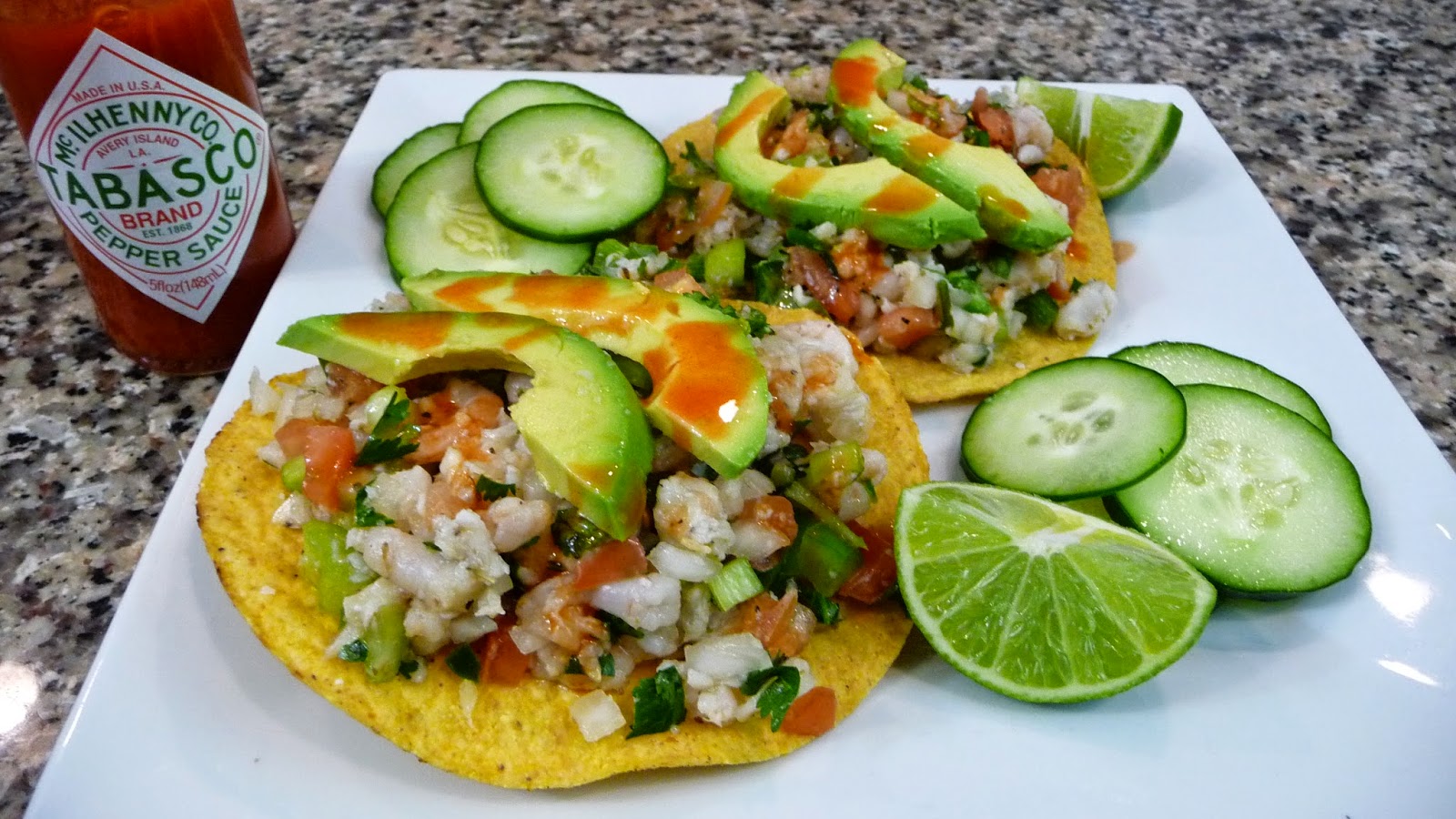 Tilapia and Shrimp Ceviche Easy Cooking with Sandy