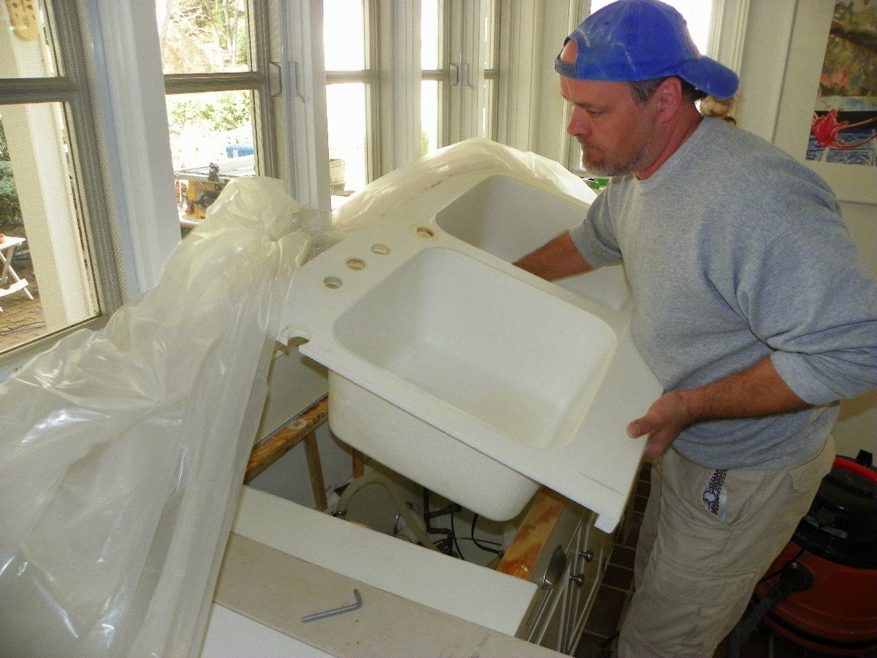 The Solid Surface Countertop Repair Blog Retro Fit Undermount Farm