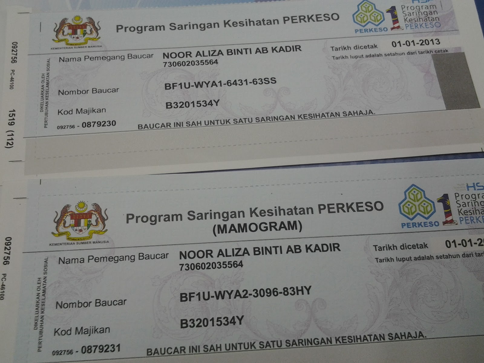 This free voucher ialah untuk rakyat 1 Malaysia yang berusia 40 tahun