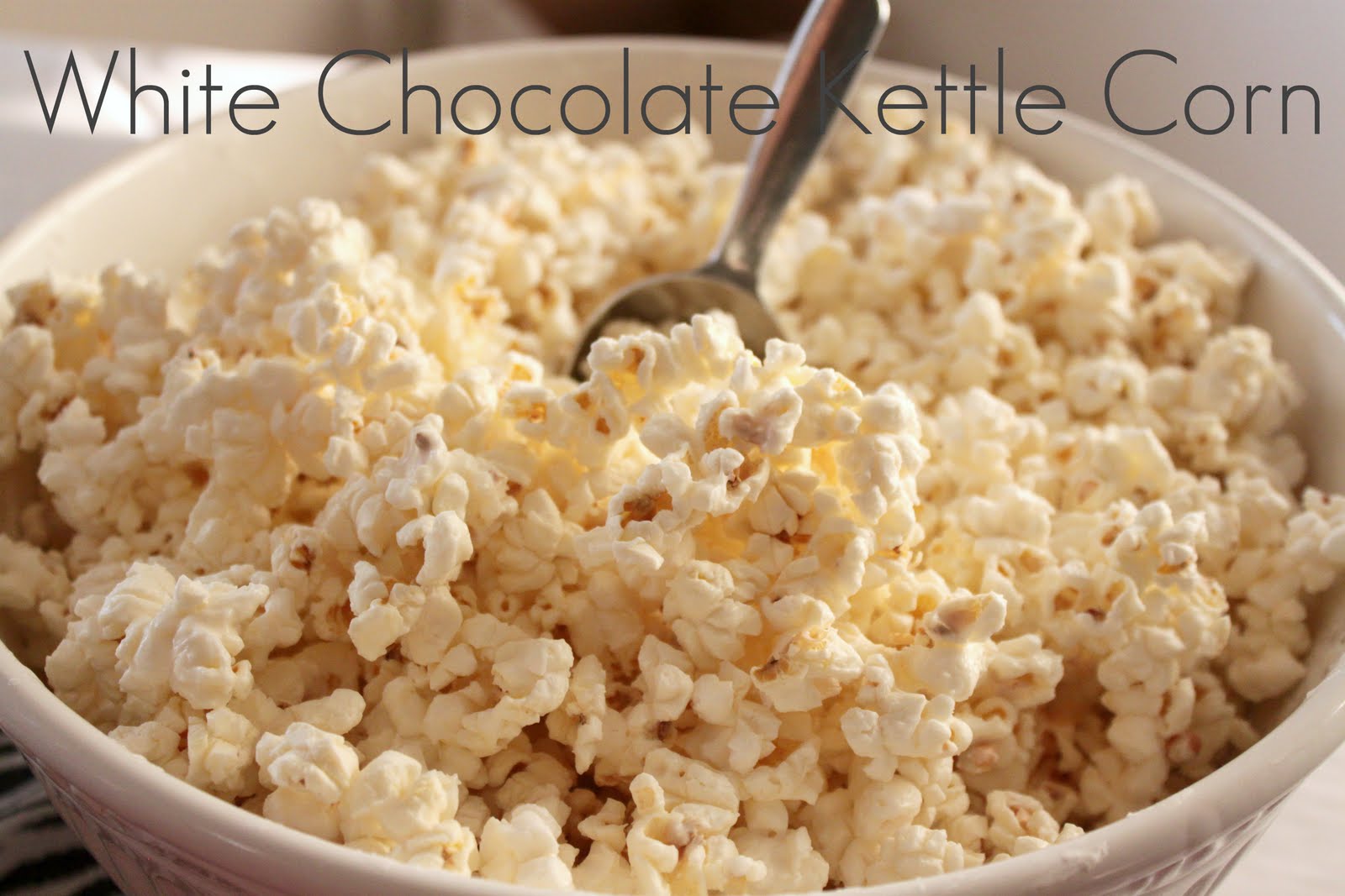 Creation Corner White Chocolate Kettle Corn