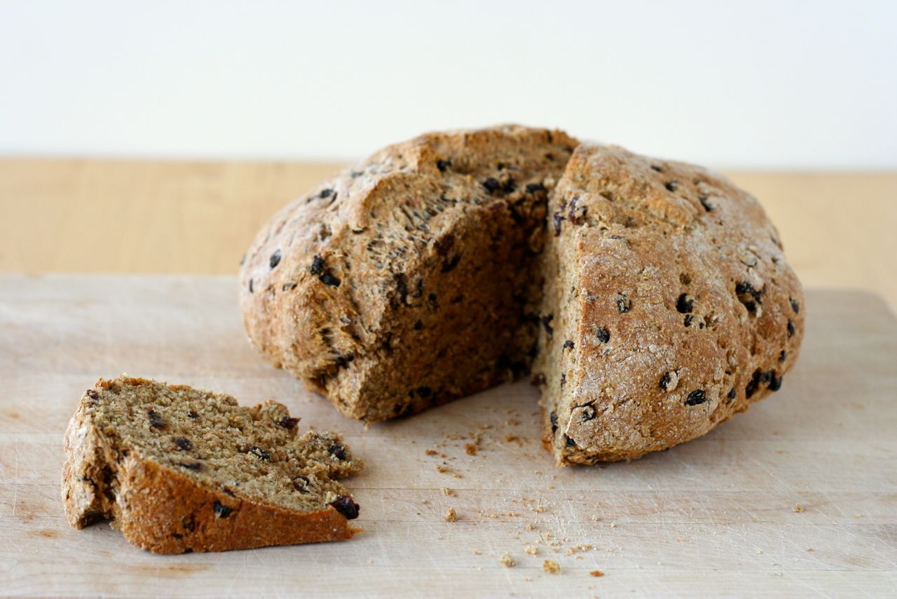 WholeWheat Irish Soda Bread Craving Greens