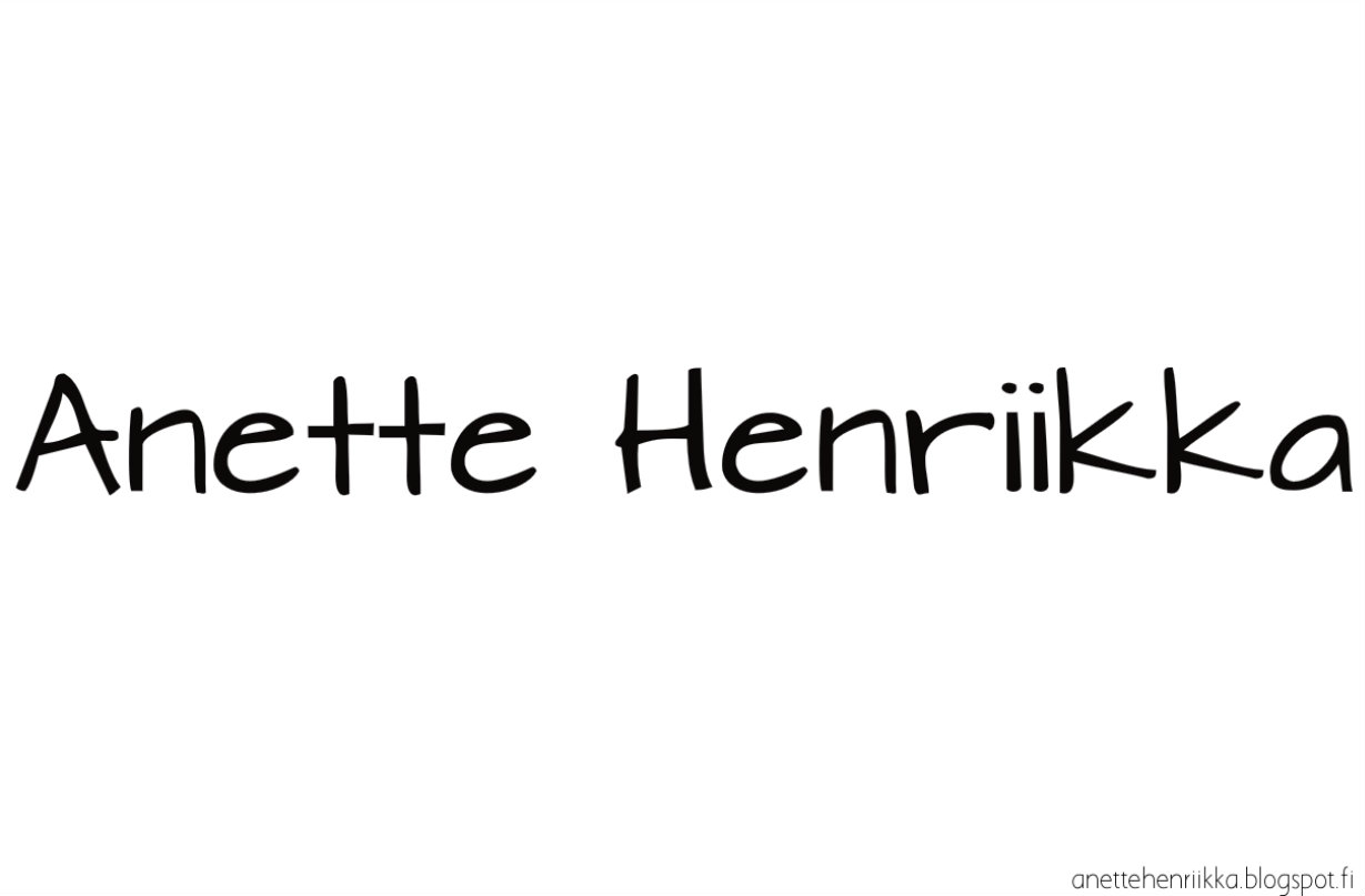 Anette Henriikka