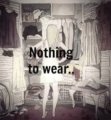 funny nothing to wear girl problems
