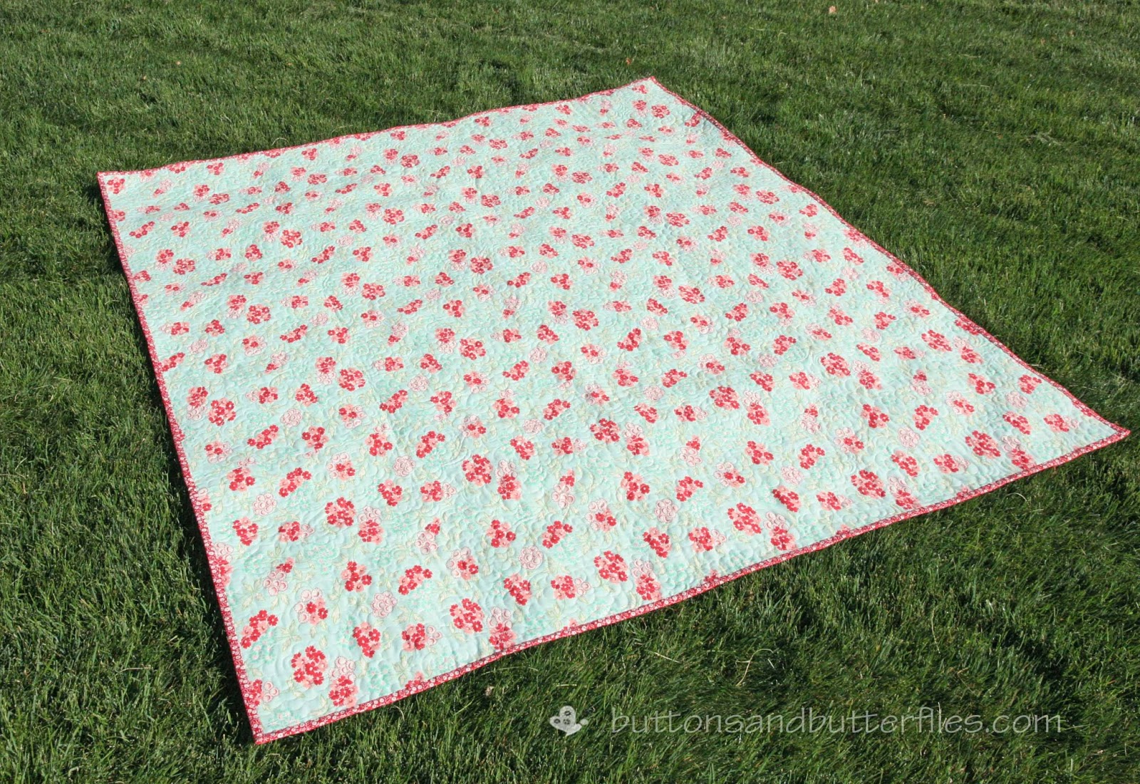 Buttons and Butterflies Twizzle {Quilt Pattern}