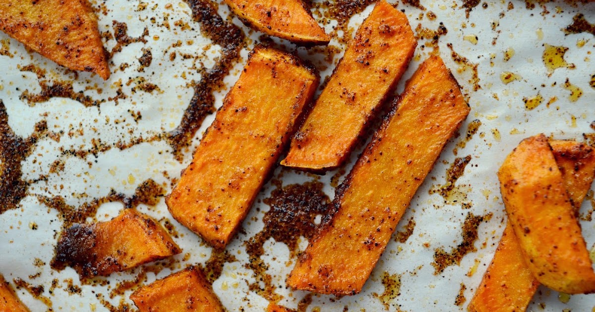 Spicy Roasted Yams