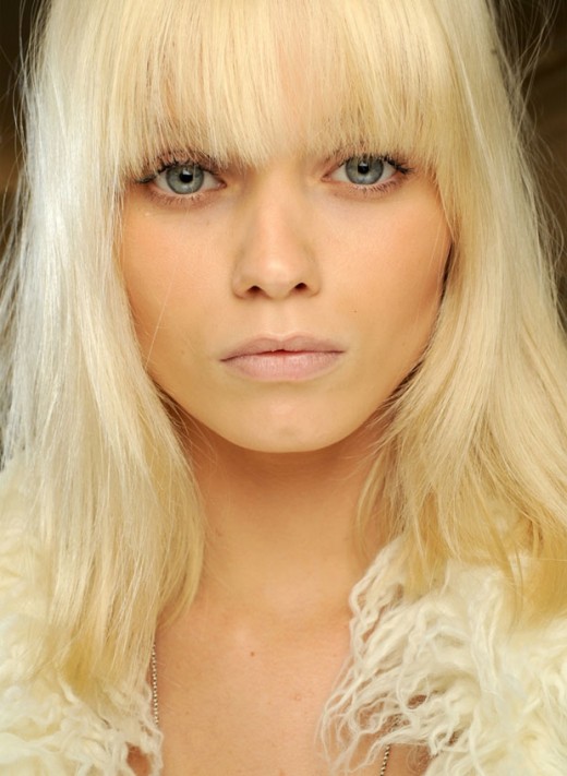 10 Models With Peroxide Blonde Hair The Front Row View