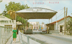 Entrance to Ciudad Acuna June 1970