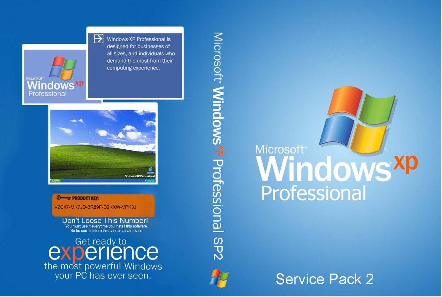 Microsoft windows xp pro sp2 corporate end user edition v3 4