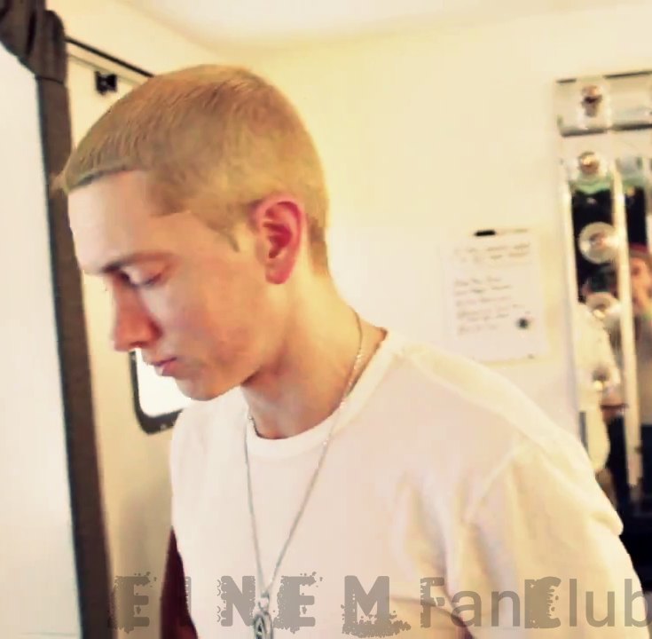 Eminem Eminem "Lighters" video Shooting set (Photo Gallery)