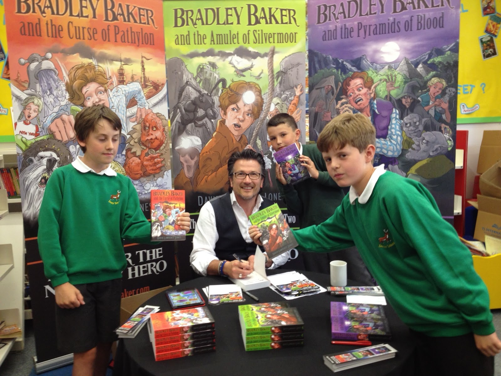 Children's Author David Lawrence Jones June 2013