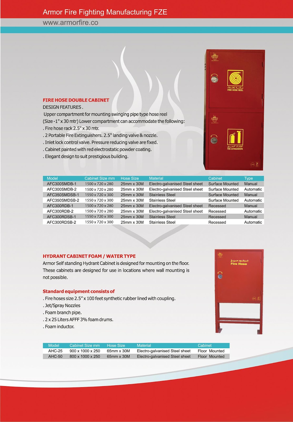 Fire Fighting & Safety Equipment Fire Hose Reel with
