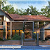 Kerala model contemporary house elevation