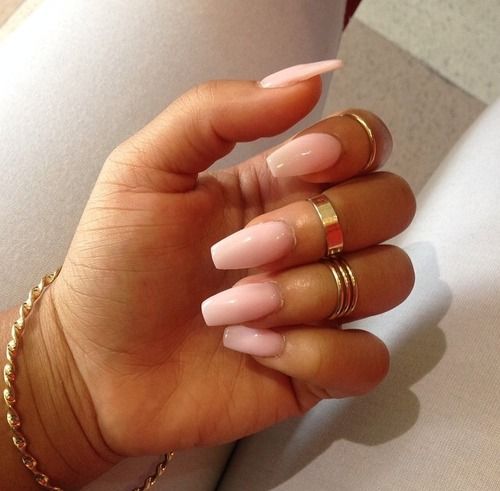 Fierce Fabulous Almond Vs Coffin Nails Personally My Two Favorite Types Of Nails To Rock Are The Mid Length Almond Style And Longer Coffin Shape Here Some Designs