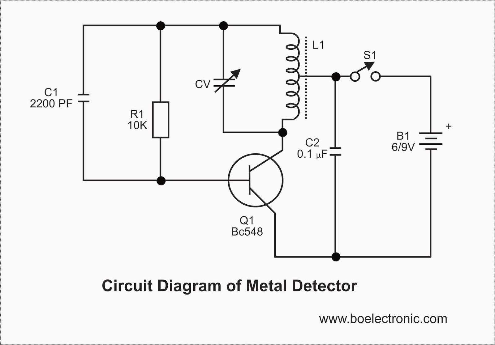 metal diagram metal detector circuit diagram and working readingrat net metal diagram metal detector circuit diagram and working readingrat net