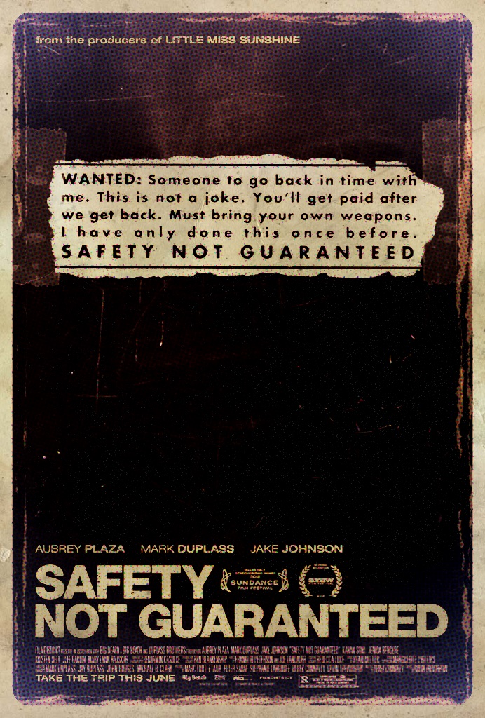 C.C. Film Review Safety Not Guaranteed