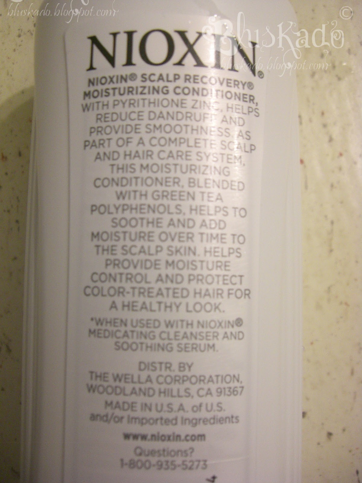 Blu and The Bee Review Nioxin Scalp Recovery