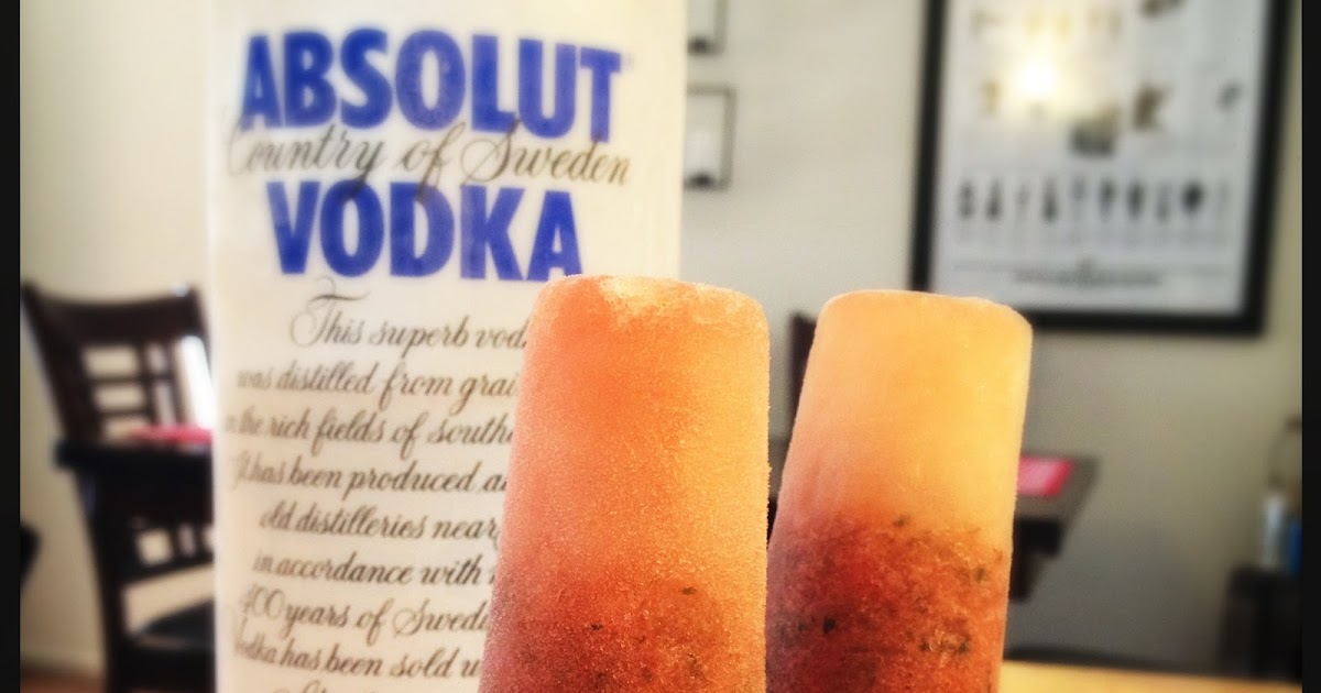 The Lush Chef Watermelon Vodka Popsicles