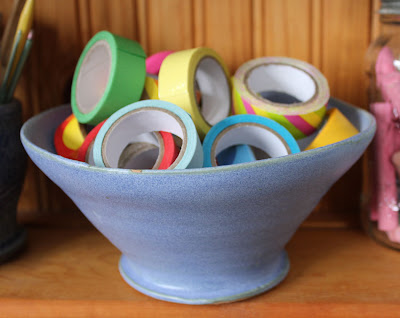 bowl of washi tape