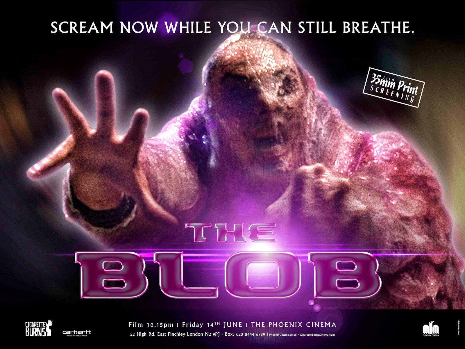 silver ferox design the blob chuck russell 1988 35mm the homecoming a christmas story