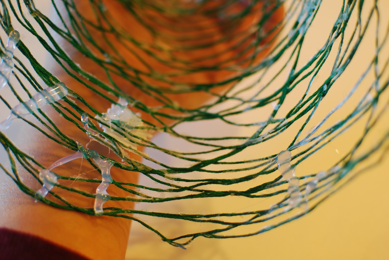 Simply Pinspirational DIY String Christmas Tree Decoration Part 2