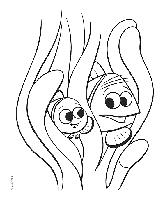 nemo coloring pages nemo coloring pages