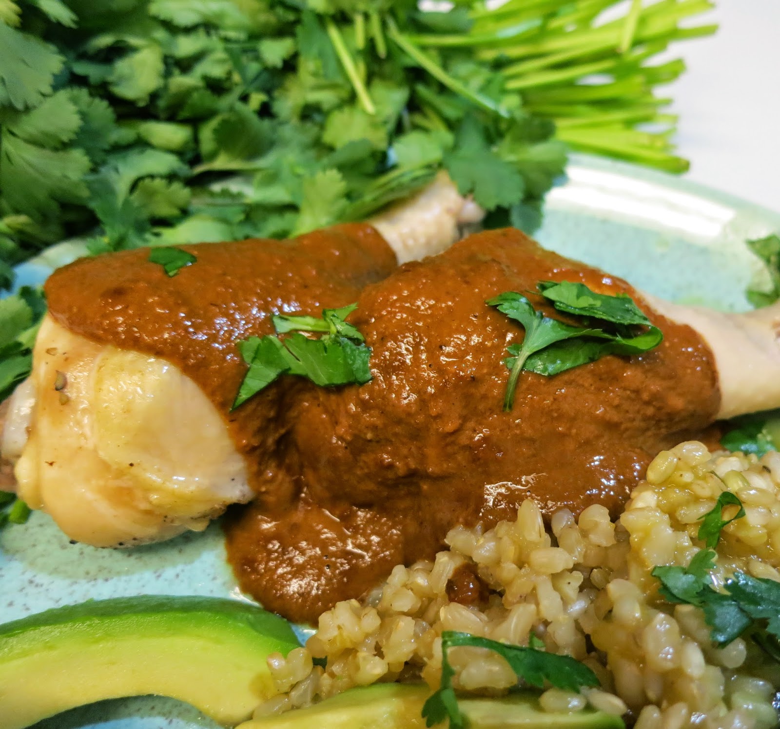 Eat Thrive Heal Chicken Mole..Slow Cooking for a Winter Evening