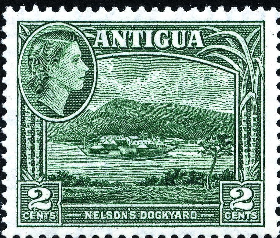 King VI Postage Stamps Antigua 1953 (2 Nov) 62 SG120a/134