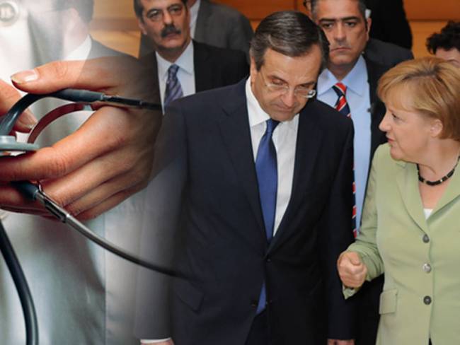 Αντώνης Σαμαράς: Αν υπογράψει, πέφτει! Η Μέρκελ του ζήτησε να περικόψει τις ζωές μας για να βγάλουν εκατομμύρια οι Γερμανοί φαρμακοβιομήχανοι. Ο λαός δε θα το επιτρέψει