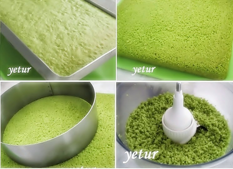 yetur�la lezzet ıspanaklı yaş pasta
