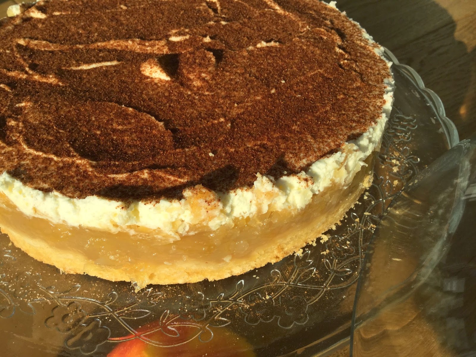 Meine bunte seite: apfeltorte mit zimt sahne
