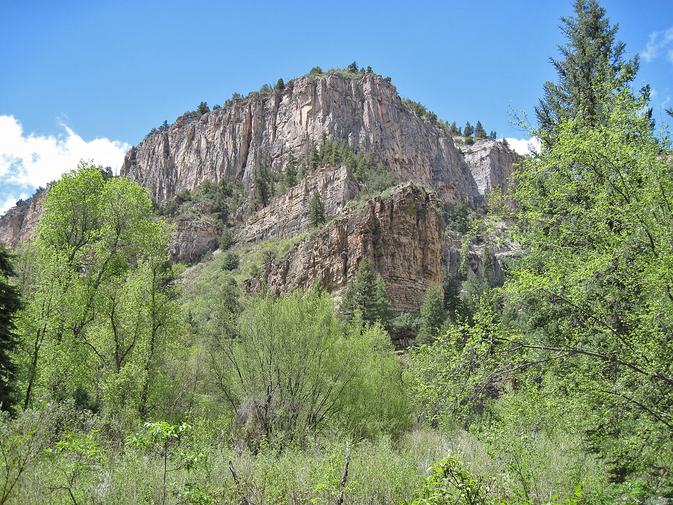 Colorado Mountaineering Area Profile Main Elk Canyon, Flat Tops Range