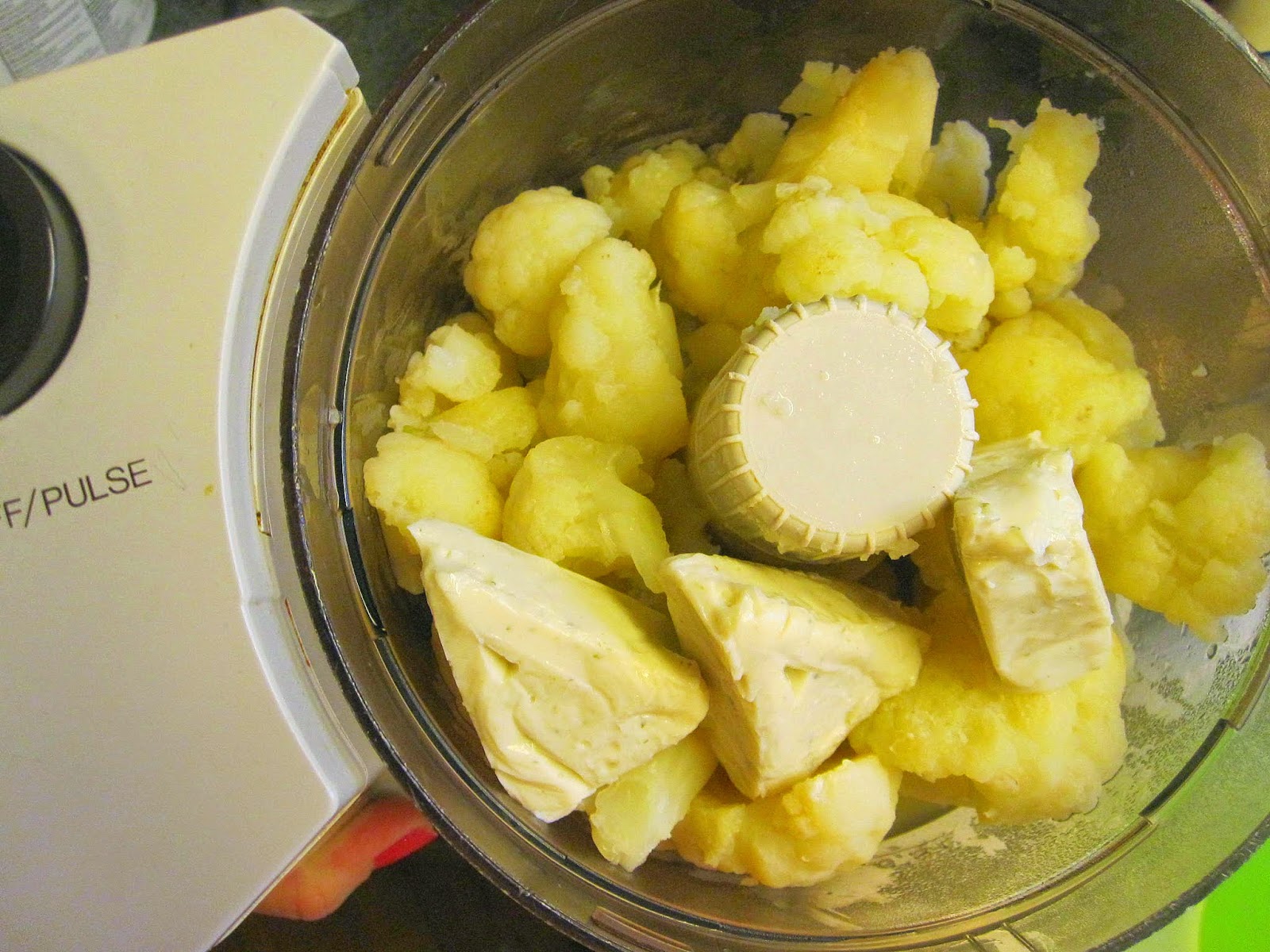 Daily*Dishin Mashed NotPotatoes Cauliflower