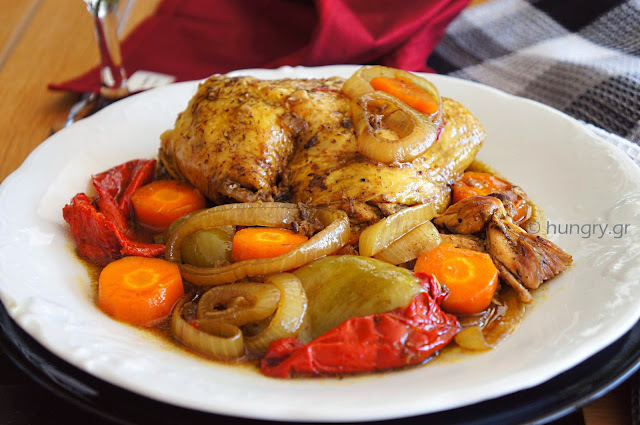 Chicken and Vegetables in Slow Cooker