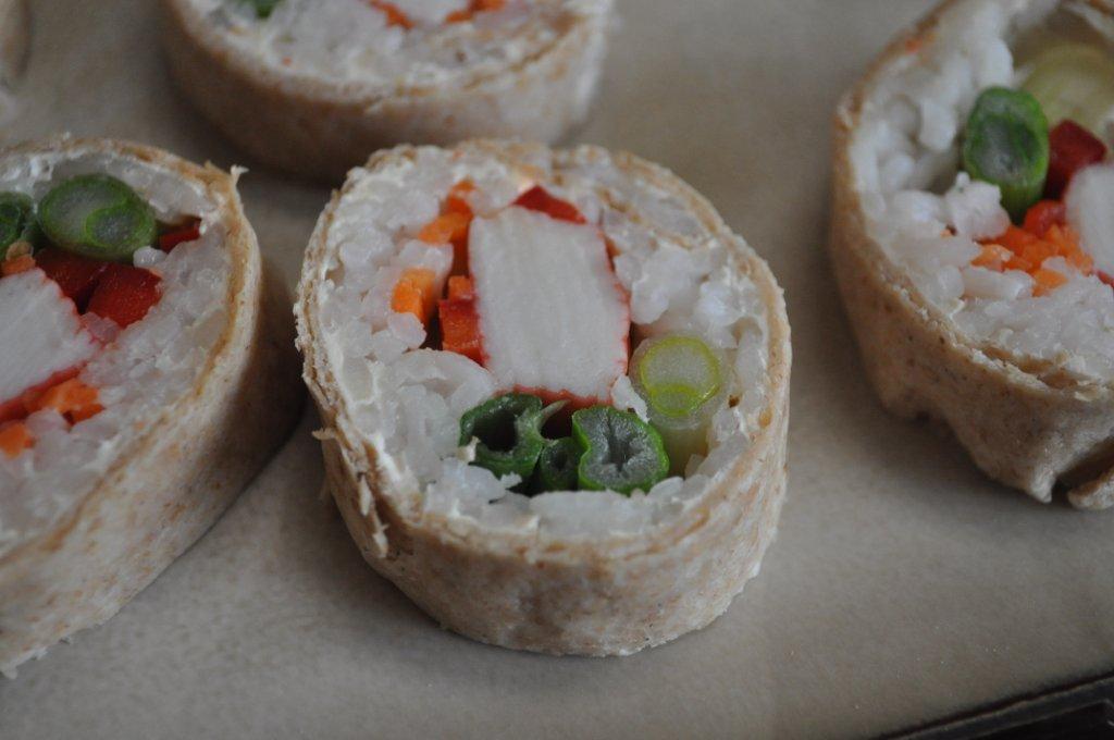 The Friday Friends Seafood Sushi Wraps