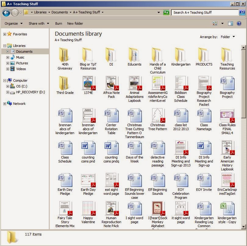 How To Create a Digital Filing Organized Classroom