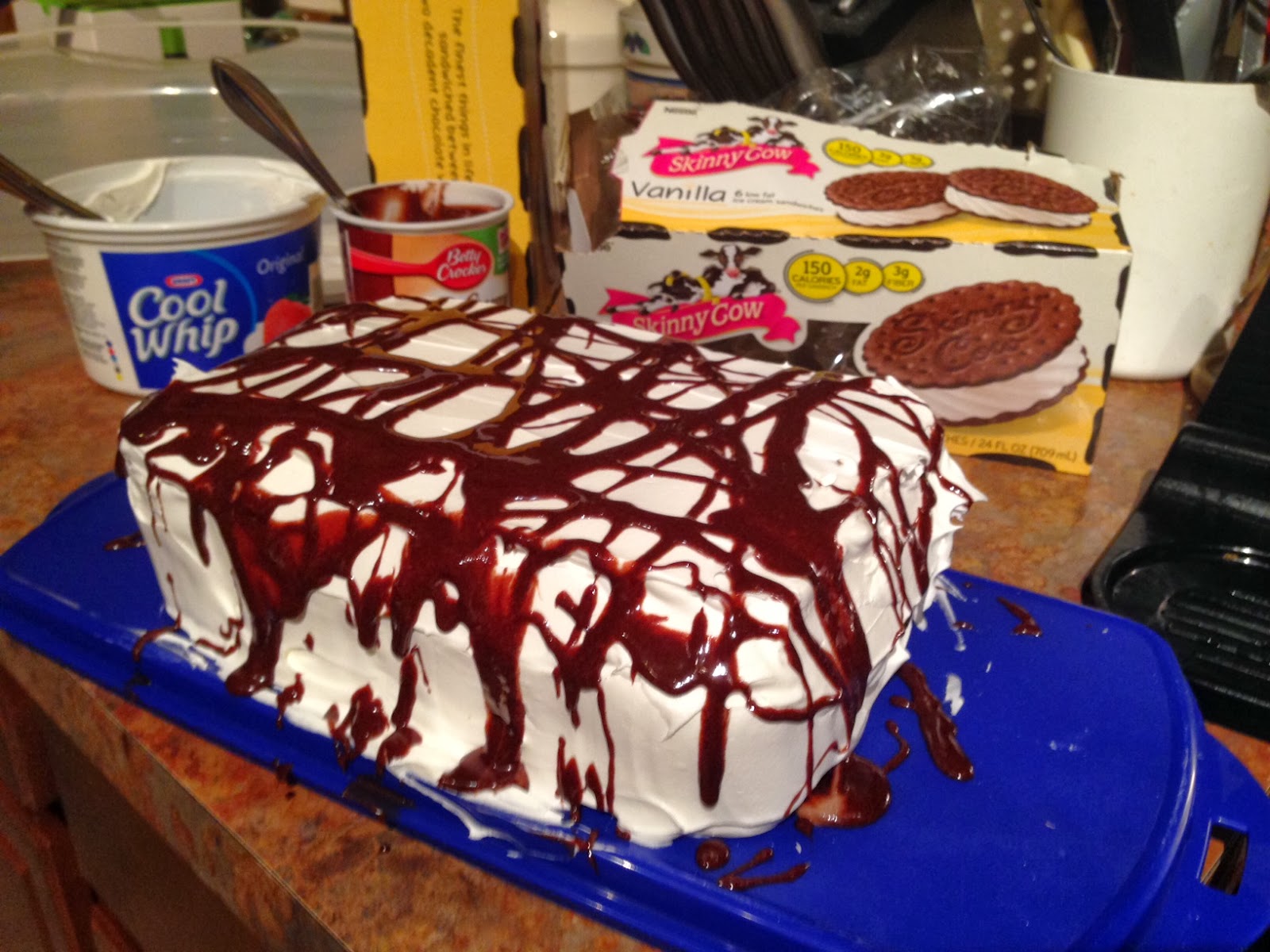 Heartbeat Magazine Quick and Easy Ice Cream Cake, WW