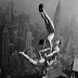 Acrobats at the top of Empire State Building, possibly May 1, 1931 