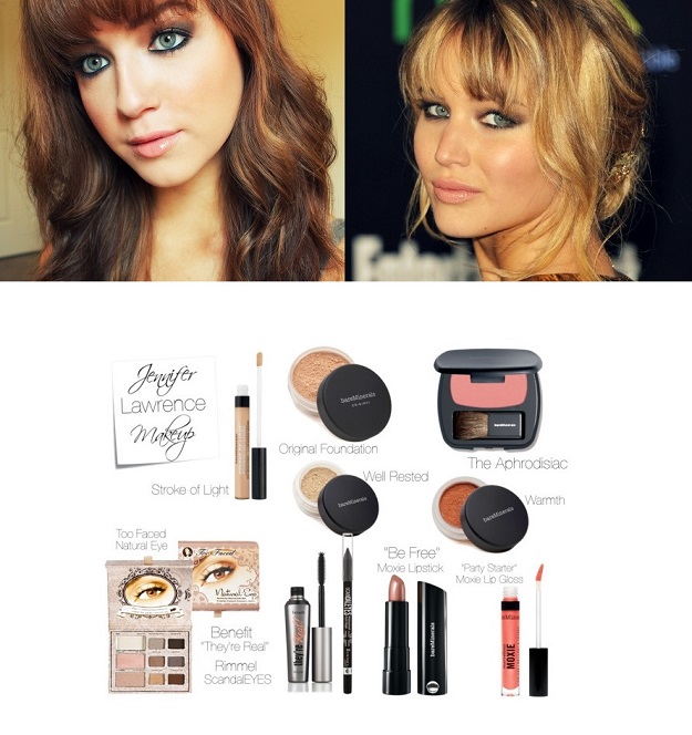 Love Shelbey Jennifer Lawrence Inspired Makeup