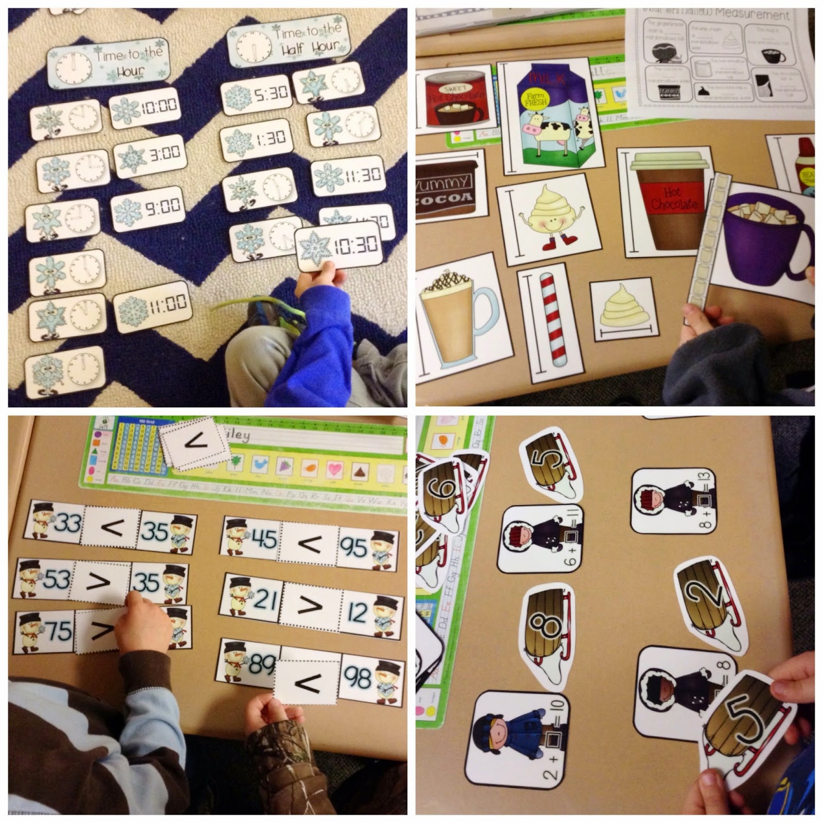 School Is a Happy Place January Jumpstart (January Centers, Y as a