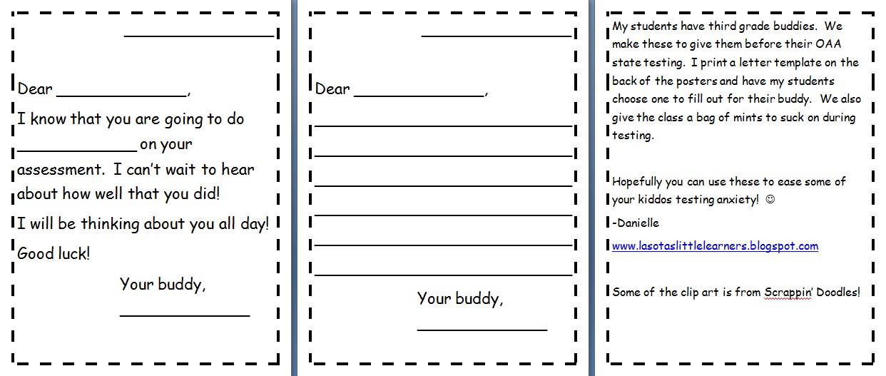 Good luck memo picture