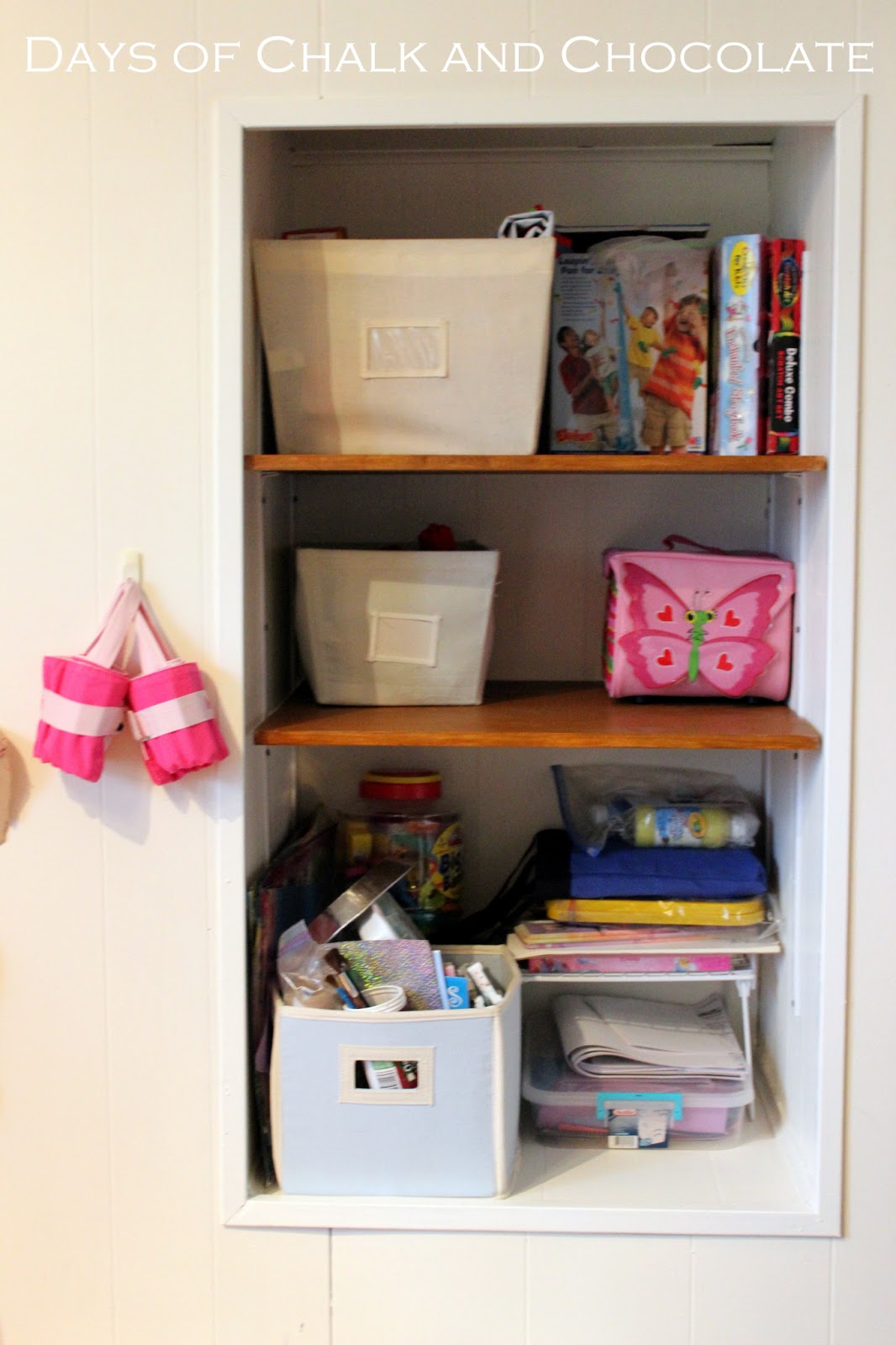 Installing Simple Shelves And Organization Favorites Days Of