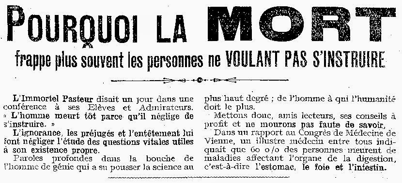 Par exemple, le gars qui partirait à pied depuis Quimper vers Paris est bien content d'avoir été à l'école, pour savoir quand il faut s'écarter et ainsi éviter de se prendre sur le coin de la guoule le train parti à 12h46 de Montparnasse... Notez toutefois qu'il est encore assez con pour se balader sur des rails de chemin de fer.