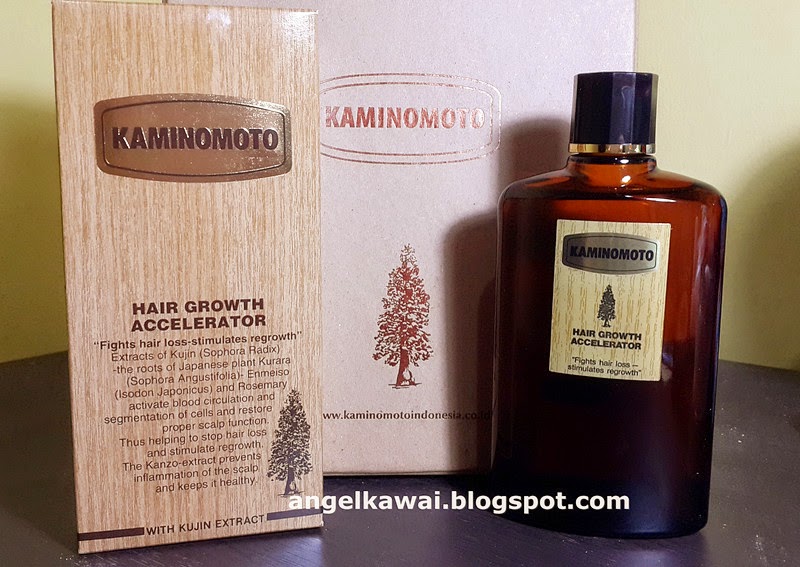 Angelkawai's Diary Review KAMINOMOTO Hair Growth Accelerator Solusi