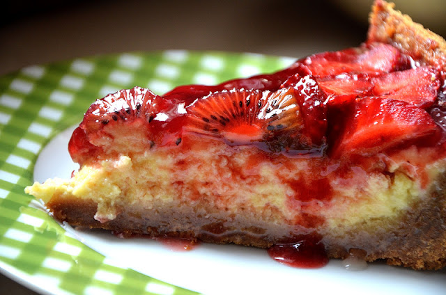 Cheesecake al mascarpone e fragole