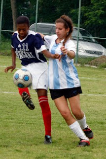 Selección Femenina golea universidad de Argentina