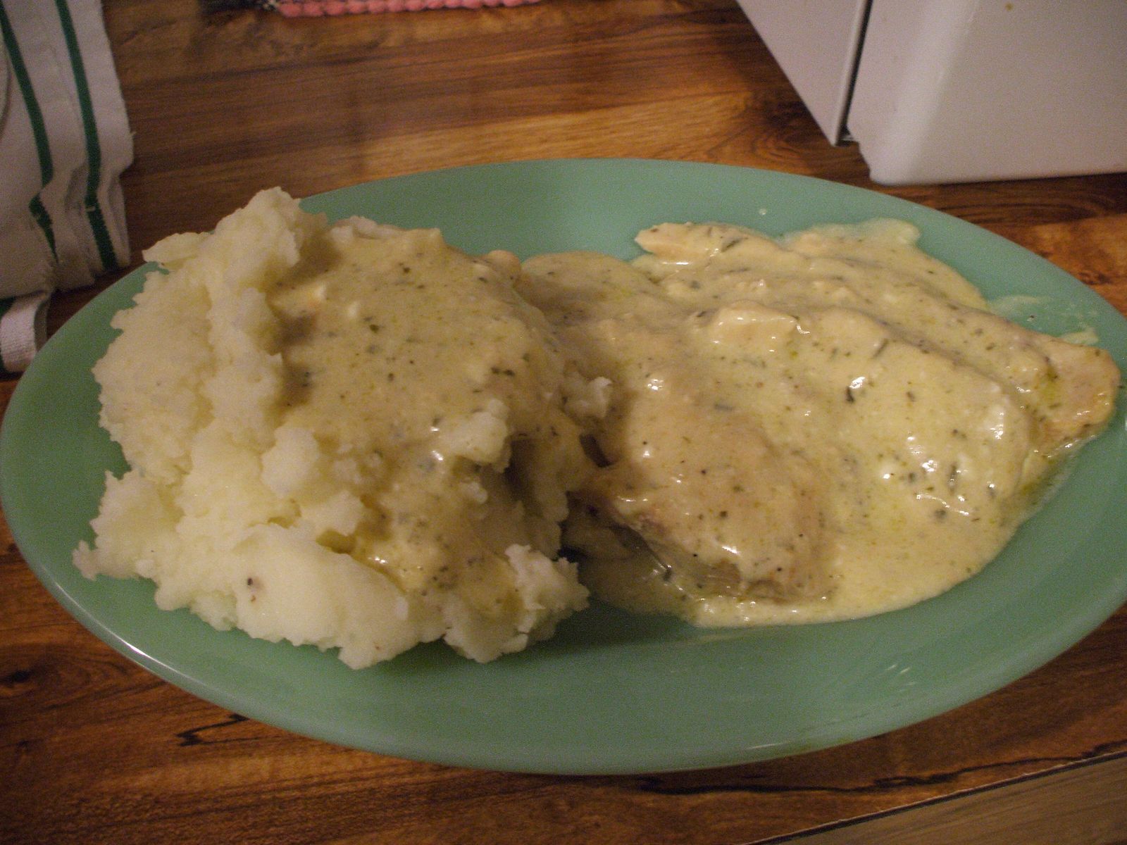 Gray Cardigan Crockpot Cream Cheese Chicken