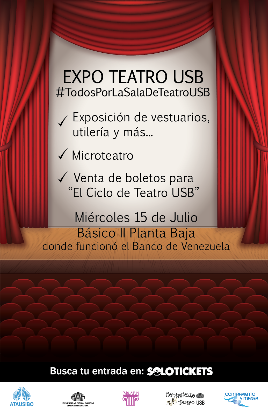 Expo teatro USB