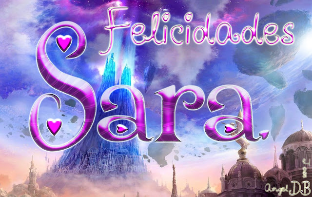 feliz cumpleanos para mi sara